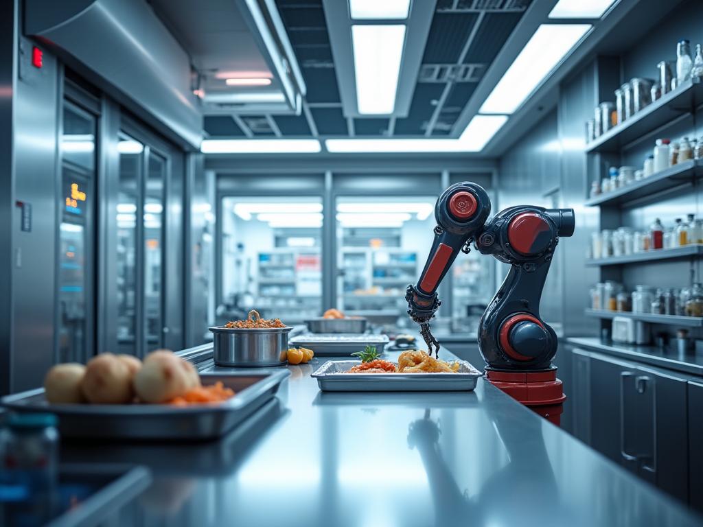 Kitchen automation and culinary robotics